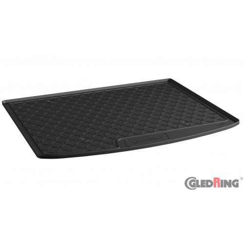 Original Gledring Premium Gummi Kofferraummatte - VOLVO V40 D2,D3,D4 (Euro 6) (Oberer Boden) 03.2018->